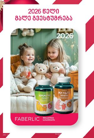 ფაბერლიკის კატალოგი 19 2026 ქართულად გვერდი 291
